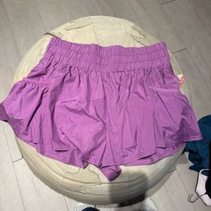 Get your flirt on free people shorts, NWT, magenta